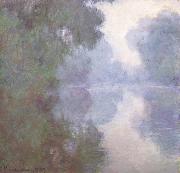 Claude Monet Morning on the Seine Spain oil painting artist